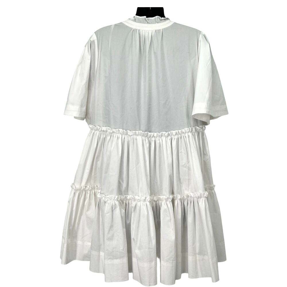 Mable White Ruffle Tiered Mini Size Small New with Tags - Picture 2 of 7